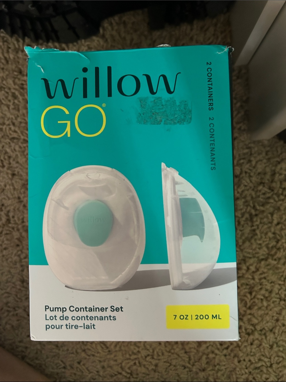 Willow GO 7 oz Pump Container Set